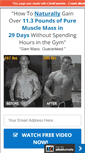 Mobile Screenshot of mymusclesecrets.com